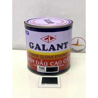Sơn dầu Galant màu Đen mờ Board Black F888_0,8L