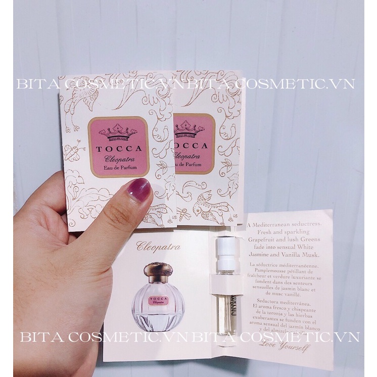 Vial Nước Hoa Tocca Cleopatea Eau de Parfum