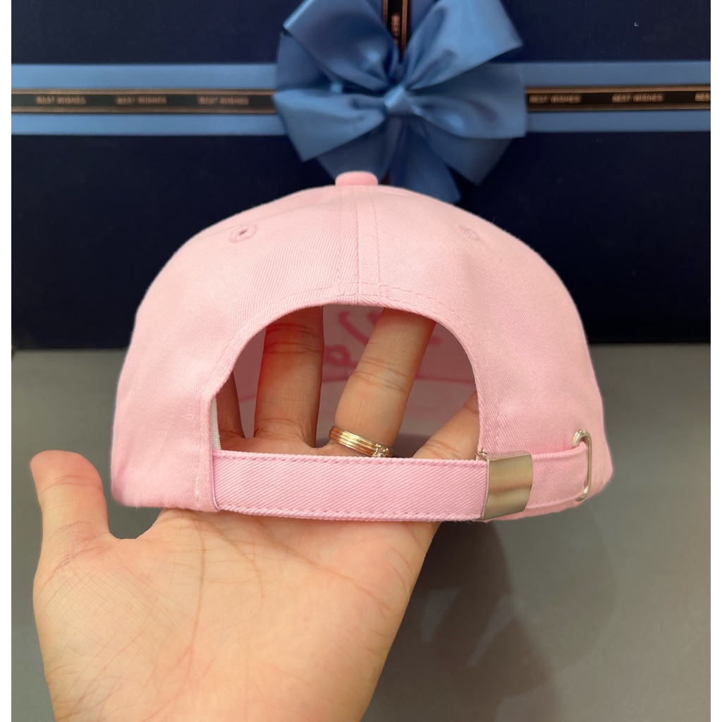 Mũ nón lưỡi trai KARL LAGERFIELD chất vải cotton Hàn Quốc cao cấp, logo thêu nổi