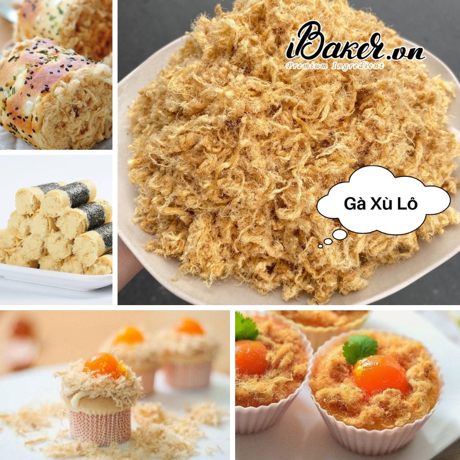 [200g] Chà bông gà xù lô BNFOOD