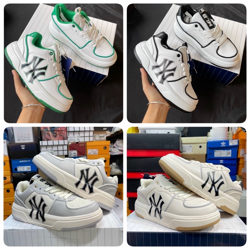 Giày MLB liner xanh đen siêu đẹp rẻ Fullbox