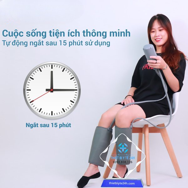 Máy mát xa chân cơ bắp đau bụng giãn tĩnh mạch tự động nhào dụng cụ xoa bóp điện cho người già tạo tác