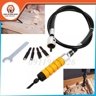 Bộ chuyển đổi máy khoan thành máy đục gỗ, điêu khắc gỗ