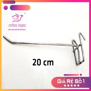 Combo 10 móc treo lưới vuông. hàng dày mạ kẽm.