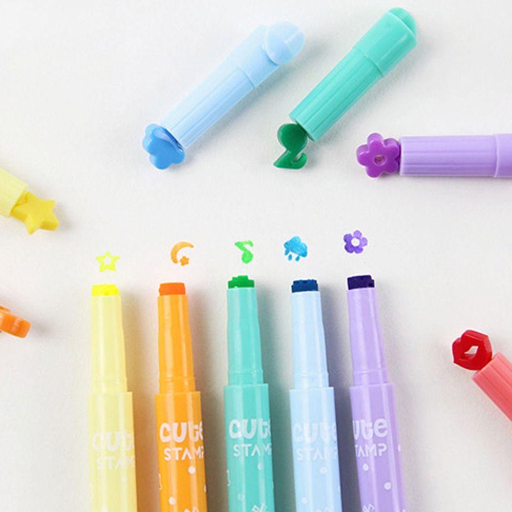 Bút Dạ Quang Dùng Vẽ Tranh Nhiều Màu Sắc Cho Học Sinh / Văn Phòng