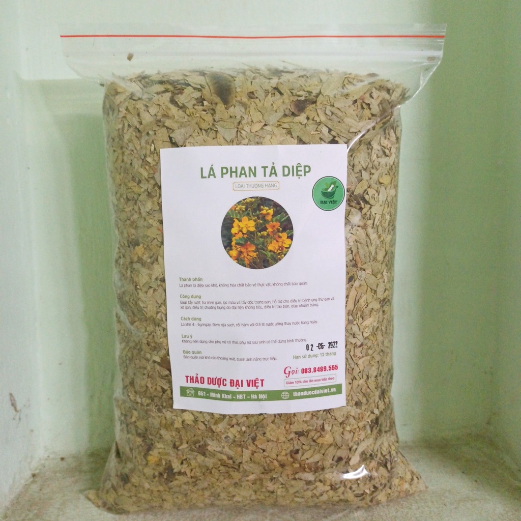 [500g] Lá phan tả diệp khô - Hang sạch đẹp loại 1