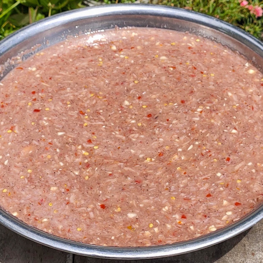 250gr Mắm Ruốc Chua Trộn Sẵn Tỏi Ớt Vừa Ăn Loại Đặc Biệt Làm Nước Chấm Thơm Ngon
