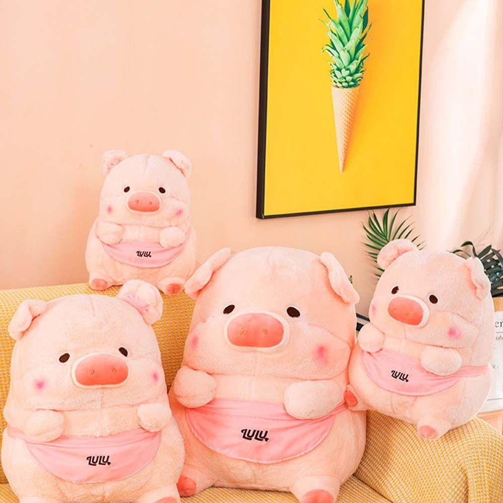 Thú Nhồi Bông Hình Chú Heo Lulu Đáng Yêu Mềm Mại