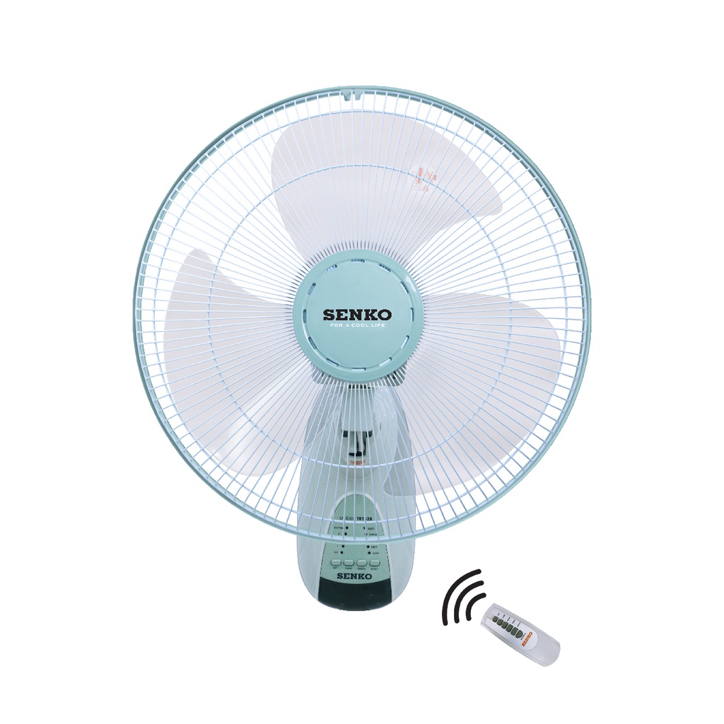 Quạt treo tường SENKO 3 cánh quạt, quạt điện treo tường điều khiển từ xa, dây đồng nguyên chất bảo hành chính hãng