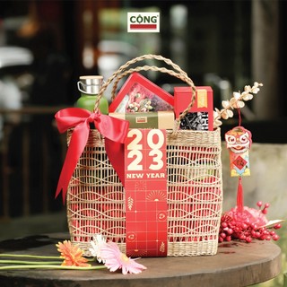 Set quà tặng 2023 món quà đến từ cộng cà phê, set 02