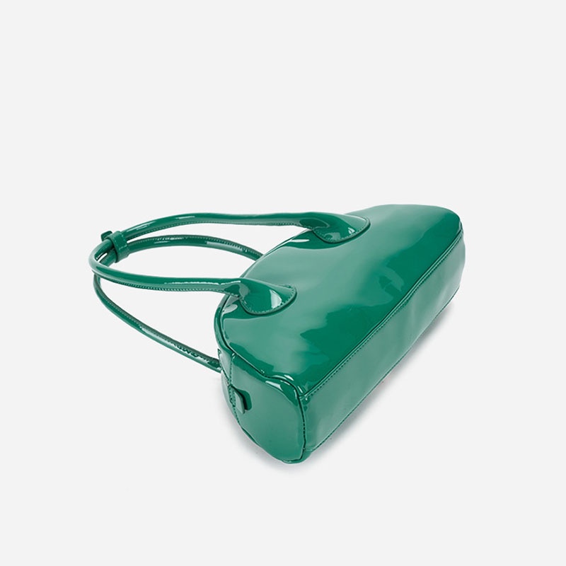 Túi xách IELGY da bóng có quai xách dài phong cách cổ điển thời trang dành cho nữ