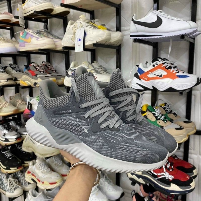 GIẦY THỂ THAO NAM NỮ 2XSTORE ALPHA BOUNCE 2018 HÀNG CÓ SẴN TẶNG HỘP, GIẤY GÓI