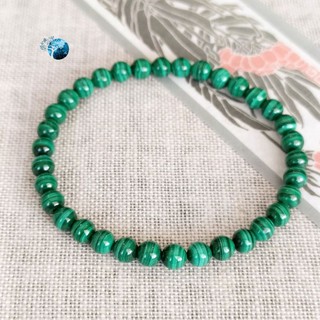 Vòng tay đá malachite 4.5mm