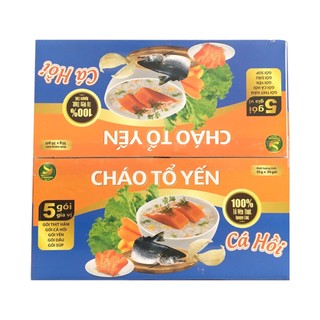 CHÁO TỔ YẾN CÁ HỒI VINNEST THÙNG 30 GÓI