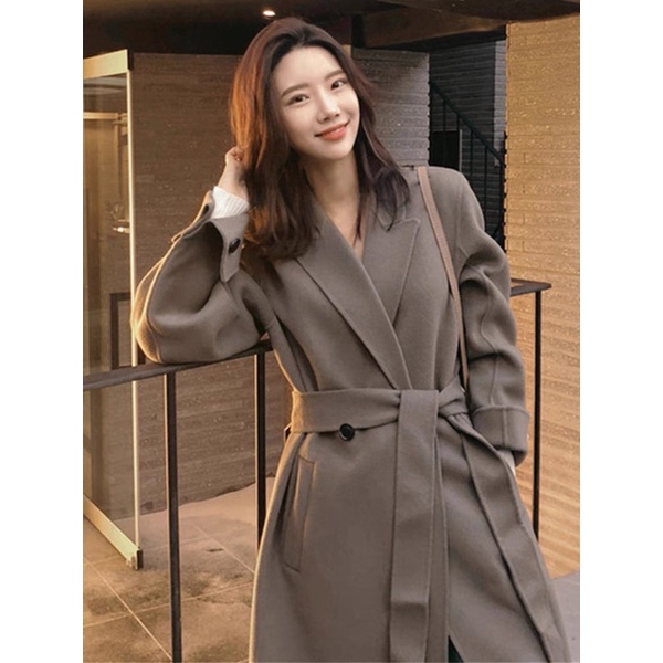 Áo dạ lông cừu handmade