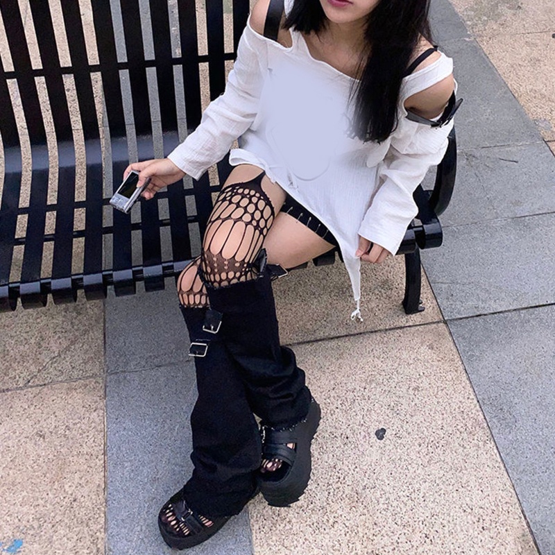 Quần tất lưới ren kiểu dáng sọc dọc thời trang cho nữ hàng Quảng Châu cao cấp