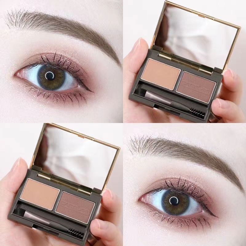 Phấn Kẻ Lông Mày Carlan Chống Thấm Nước Và Mồ Hôi Không Phai Màu Tự Nhiên Và Bền Màu Cho Người Mới Bắt Đầu