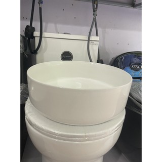 Chậu lavabo đặt bàn tròn, lavabo tròn