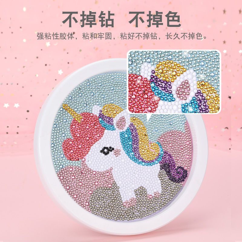 Bộ sticker Đính Đá Họa Tiết Hoạt Hình Dễ Thương Dùng Làm Quà Tặng Cho Bé