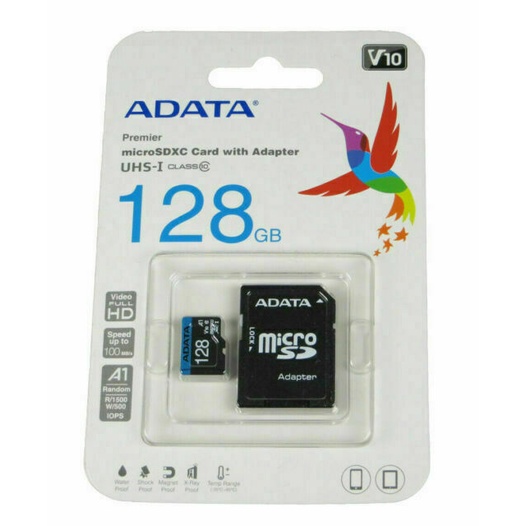 Thẻ nhớ Adata 32GB 64GB 128GB microSD Class 10 (chính hãng Mai Hoàng)