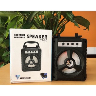 Loa Bluetooth CL-90 (Đèn Led, Bass siêu hay)
