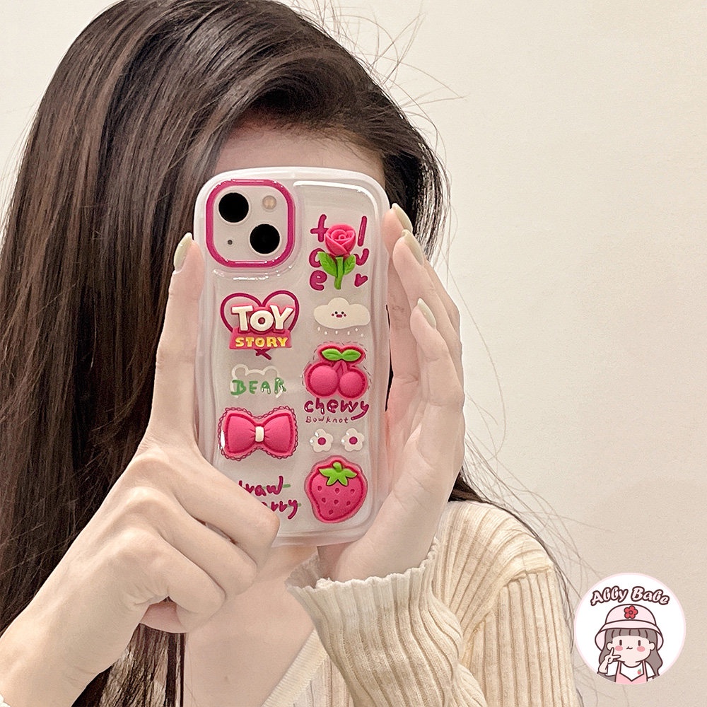 Ốp Điện Thoại TPU Mềm Chống Sốc Họa Tiết Hoa 3D Cho Iphone 14 Pro Max 11 7Plus 13 12 11 Pro Max X XS 12 13 XR