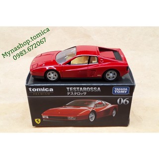 Đồ chơi mô hình tĩnh xe tomica premium, No.06 Ferrari TESTAROSSA (đỏ)
