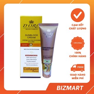 Kem chống nắng cao cấp D'oro Collagen Q10 nhập khẩu chính hãng Italia 50ml