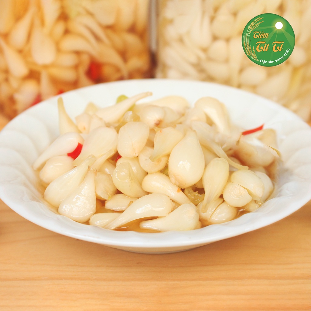 Củ Kiệu Muối Hũ 500g/1kg - Giòn, Tươi Ngon