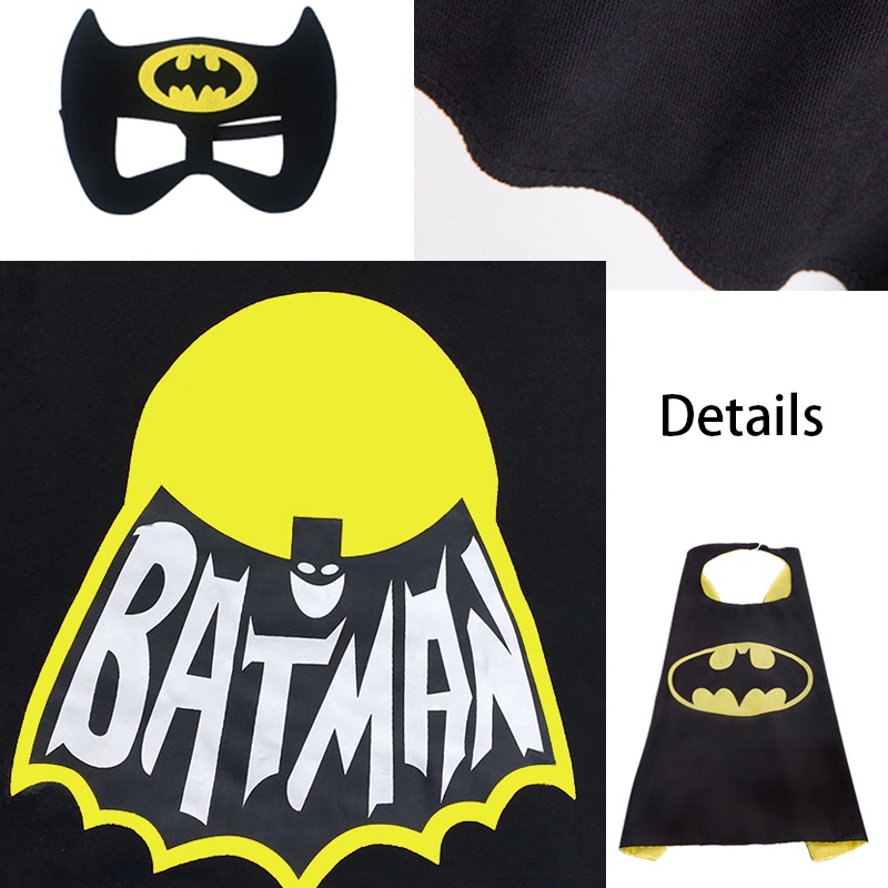 Bộ Đồ Hóa Trang Nhân Vật Siêu Anh Hùng / Dơi Độc Đáo Cho Bé Trai Dịp Halloween