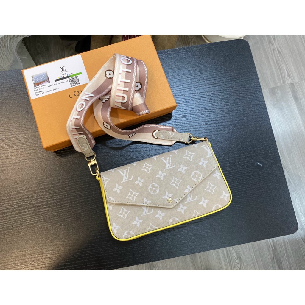 Set túi 3 món bì thư hồng xinh size 20cm fullbox