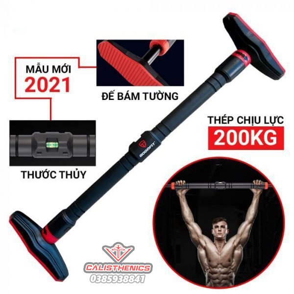 Xà Đơn Treo Tường Cao Cấp (Bảng lớn & có khoá trượt, có chất lỏng cân bằng)
