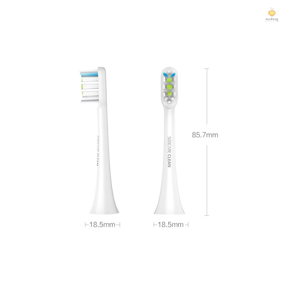 Set 2 Đầu Bàn Chải Đánh Răng Điện Thay Thế 3D Cho Soocas X1 X3 X5