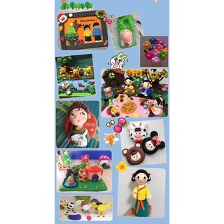 100g Đất Sét Đất Nặn Handmade, Đất Sét Nhẹ Tự Khô Đủ Màu Sắc