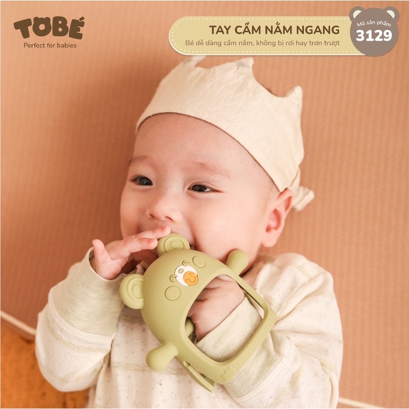 Gặm nướu Eco silicone cho bé cao cấp ToBé an toàn cho bé từ 3 tháng trở lên