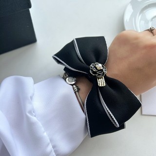 Cột tóc hoa hồng tiểu thư Modleaf Rose tie Hàn Quốc