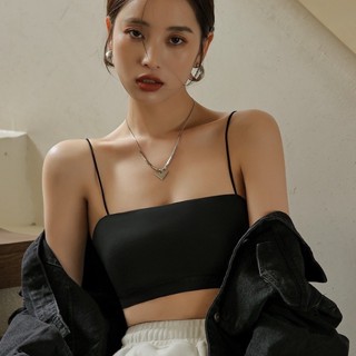 [HÀNG CAO CẤP] Áo Lót Nữ Bra 2 Dây Dáng Ngắn - Dạng Quây Ngang, Có Đệm Mút Liền Nâng Ngực Cao Cấp