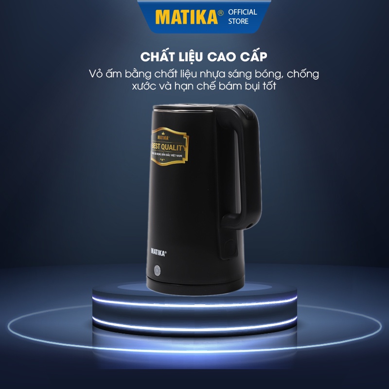 Ấm Siêu Tốc MATIKA 2.3L MTK-2023