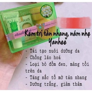 Bộ yanhee xanh lá đánh bay tàn nhang Thái Lan