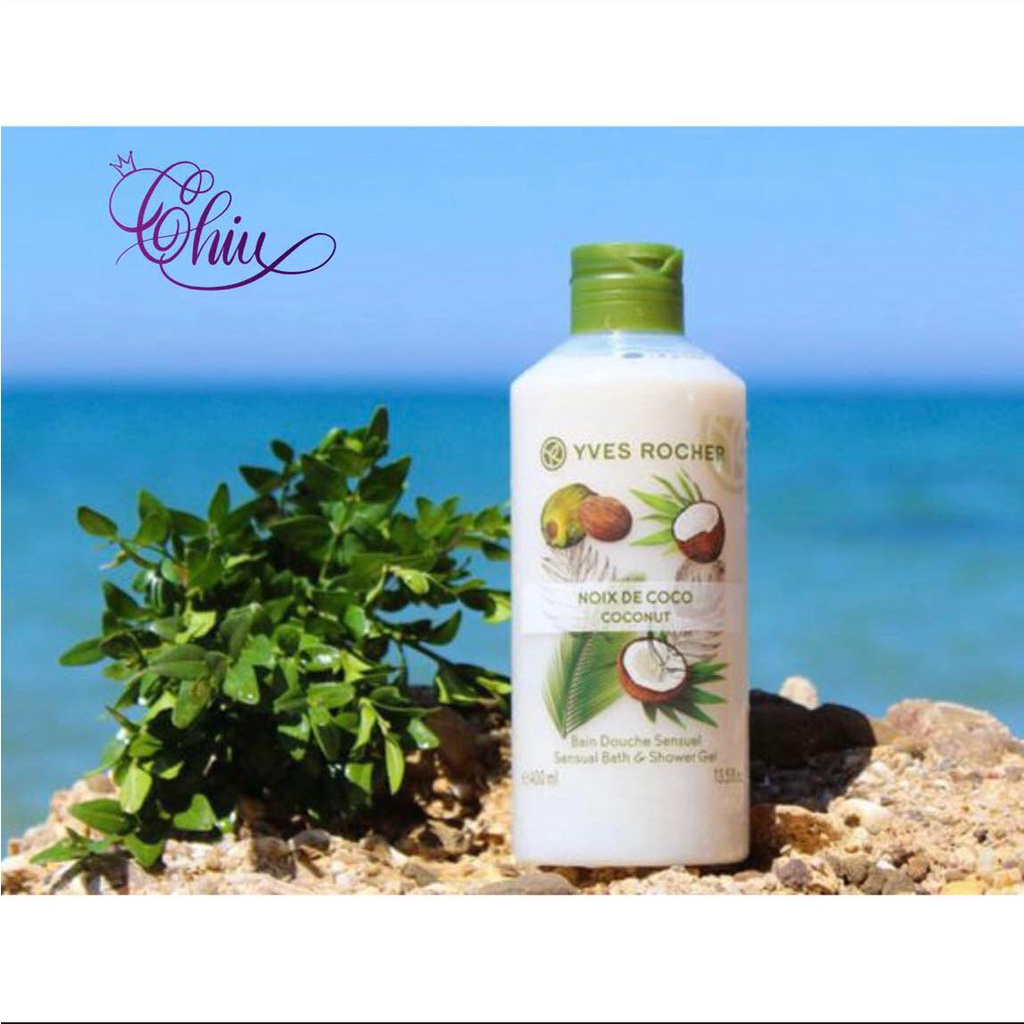 Sữa tắm Yves Rocher gel 400 ml nhiều hương