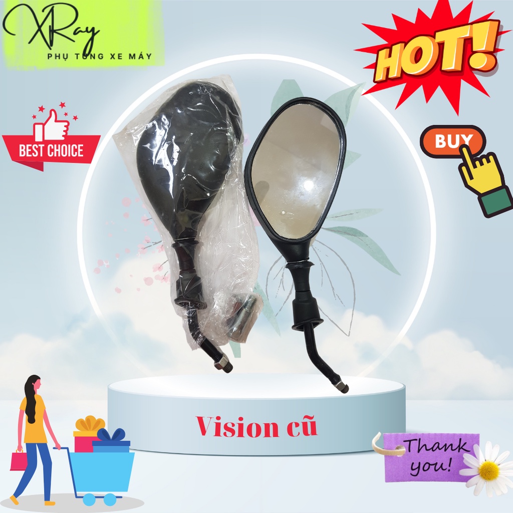 Gương xe máy  Vision 2011-2020