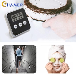 CHAMER- ~Electronic timer Digital LCD  timer kitchen timer kitchen clock stopwatch【CHAMER-Home】