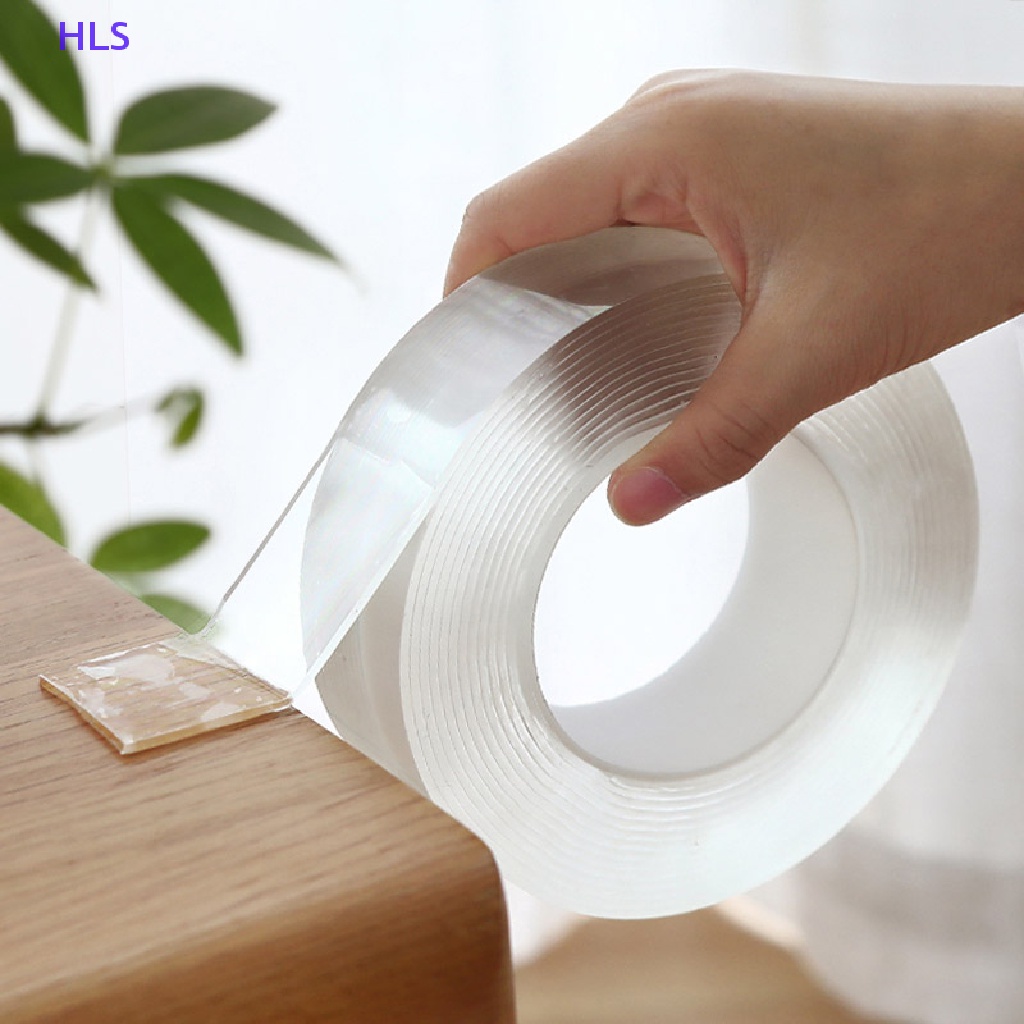 Băng Keo Nano Hai Mặt Trong Suốt Có Thể Giặt Và Tái Sử Dụng
