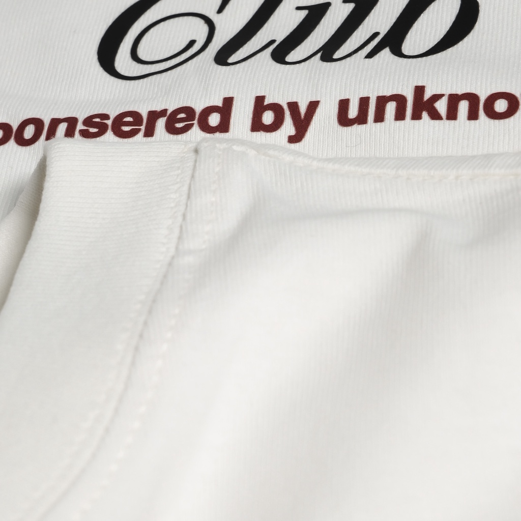 Áo thun trắng cotton "BRC" Unknown