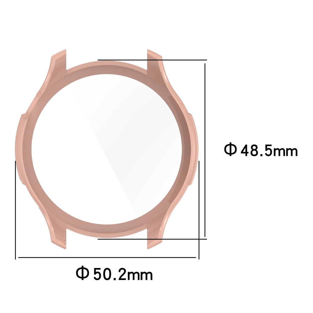 Vỏ PC Cứng + Kính Cường Lực Bảo Vệ Màn Hình Toàn Diện Cho Huami Amazfit GTR 4 / Amazfit GTR 4 pro