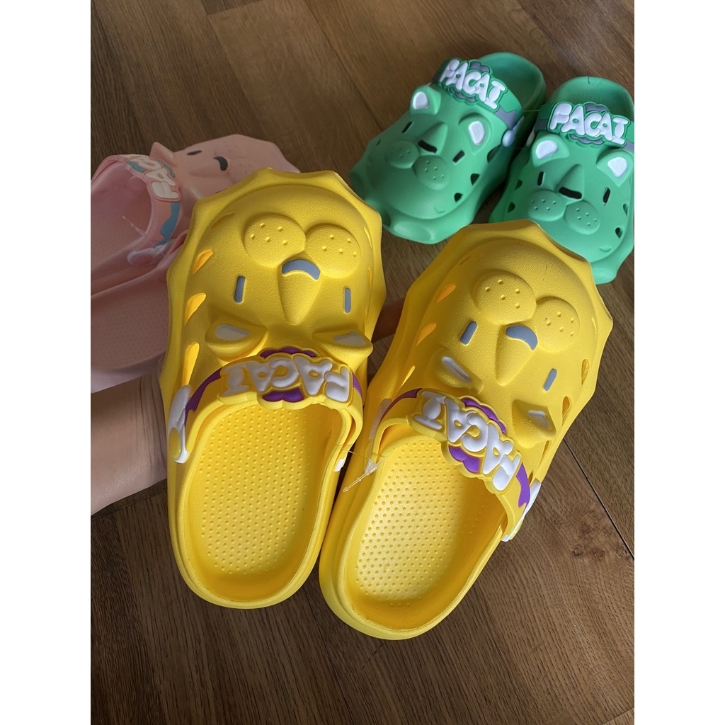 Dép sục Facat cute xuất dư siêu nhẹ cho bé - Đọc kỹ mô tả ạ