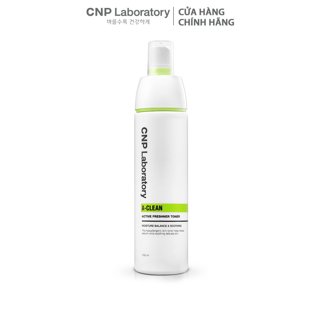 HB Gift  Nước cân bằng ngừa mụn không cồn dạng xịt CNP Laboratory A-Clean Active Freshner Toner 150ml