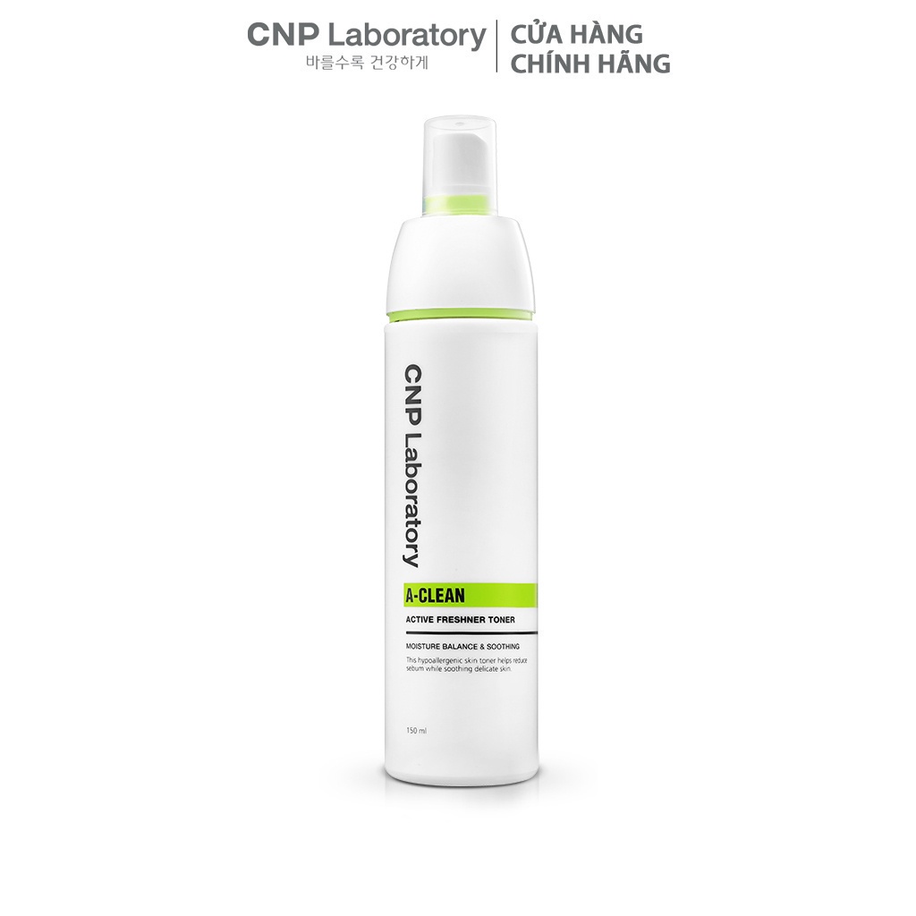 HB Gift] Nước cân bằng ngừa mụn không cồn dạng xịt CNP Laboratory A-Clean Active Freshner Toner 150ml