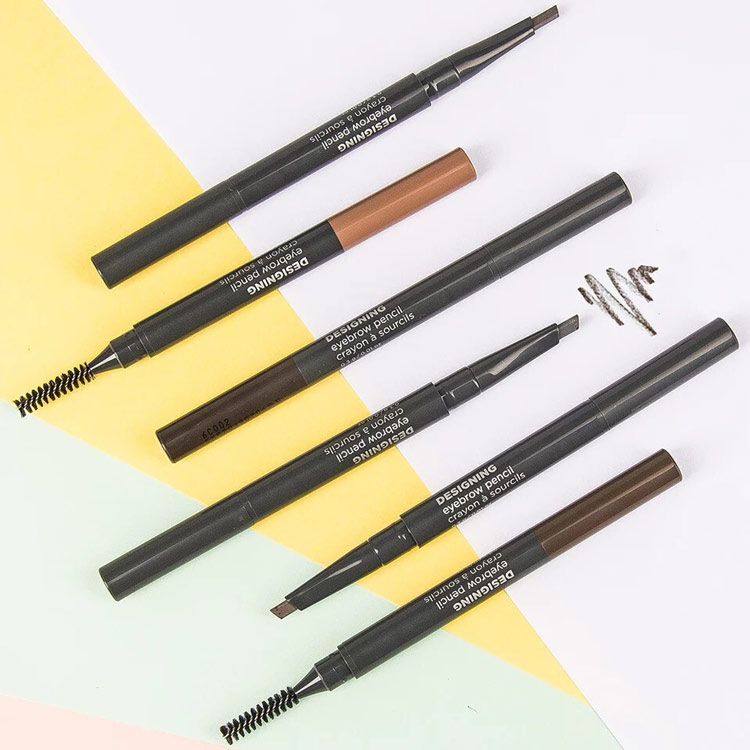 Bút Kẻ Mày/Chì Kẻ Mày 2 Đầu The Face Shop TFS Designing Eyebrown Pencil Mẫu Mới