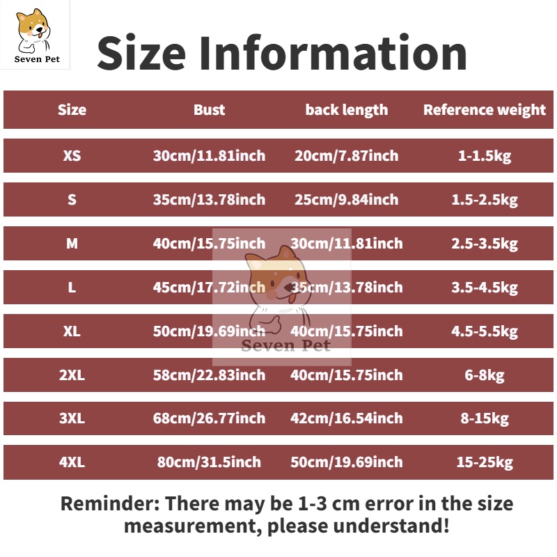 Áo Giáng Sinh Cho Thú Cưng Size xs-4xl